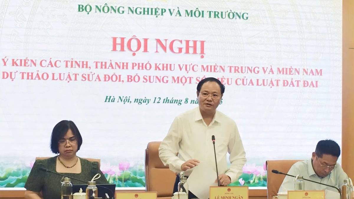 Lấy ý kiến 19 địa phương về sửa đổi, bổ sung Luật Đất đai 2024